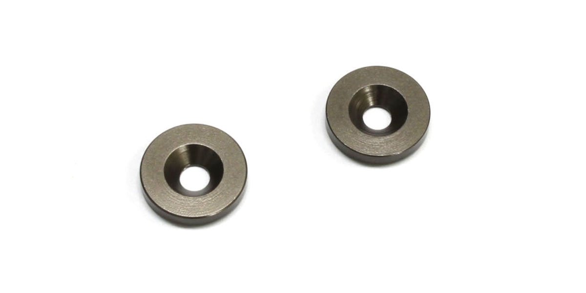 IF455 Wing Washer (Gunmetal/2pcs/MP9) IF455  - KYOSHO RC